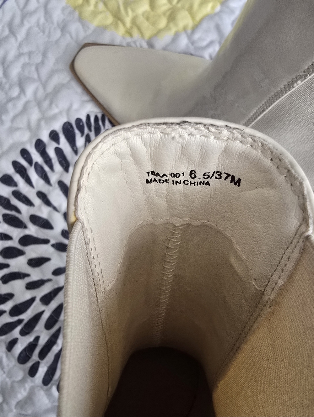 Cream Boots - Picture 4 of 5